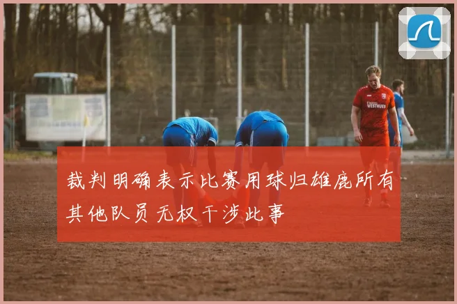 裁判明确表示比赛用球归雄鹿所有其他队员无权干涉此事